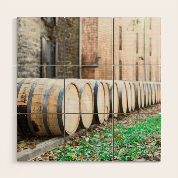 Bourbon Barrel Wood Wall Art