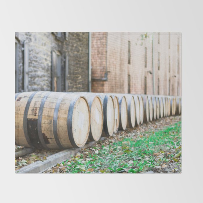 Bourbon Barrel Throw Blanket Gallery Image 2