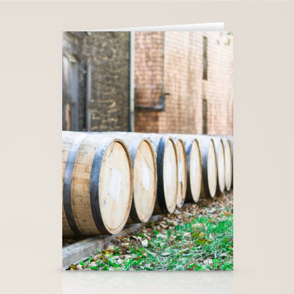 Bourbon Barrel Stationery Card Gallery Image 2