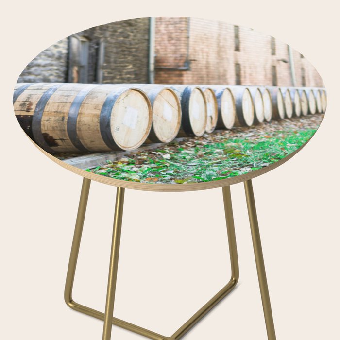 Bourbon Barrel Side Table Gallery Image 2