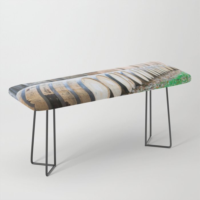 Bourbon Barrel Bench Gallery Image 1