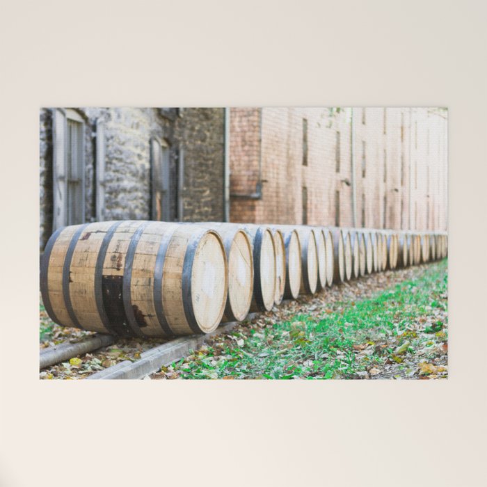 Bourbon Barrel Welcome Mat Gallery Image 1