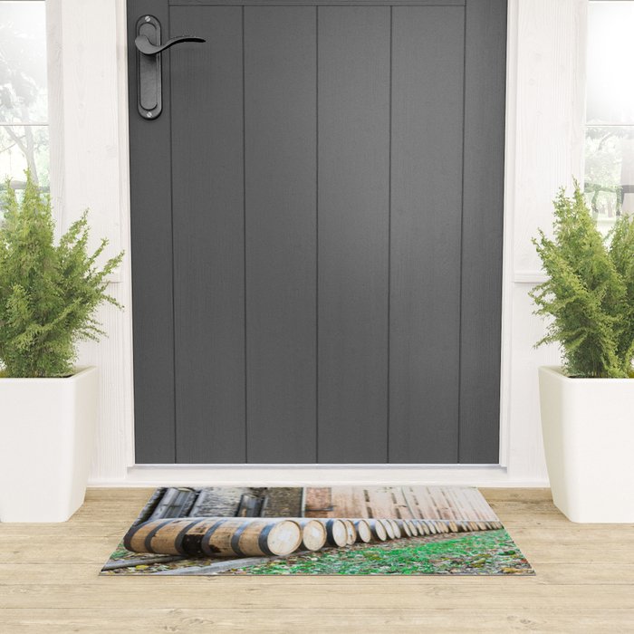 Bourbon Barrel Welcome Mat Gallery Image 3