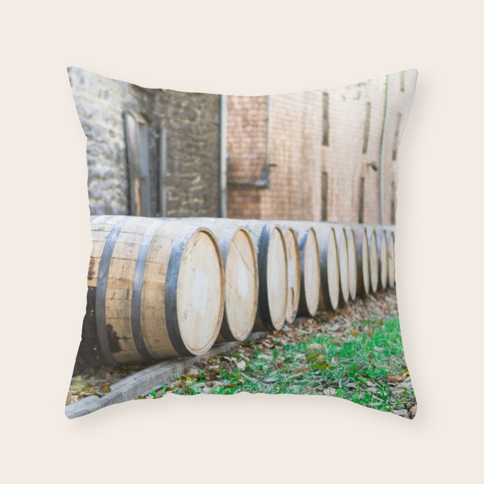 Bourbon Barrel Throw Pillow Gallery Image 6