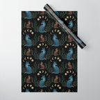 Fox on the Hill Wrapping Paper Gallery Image 1