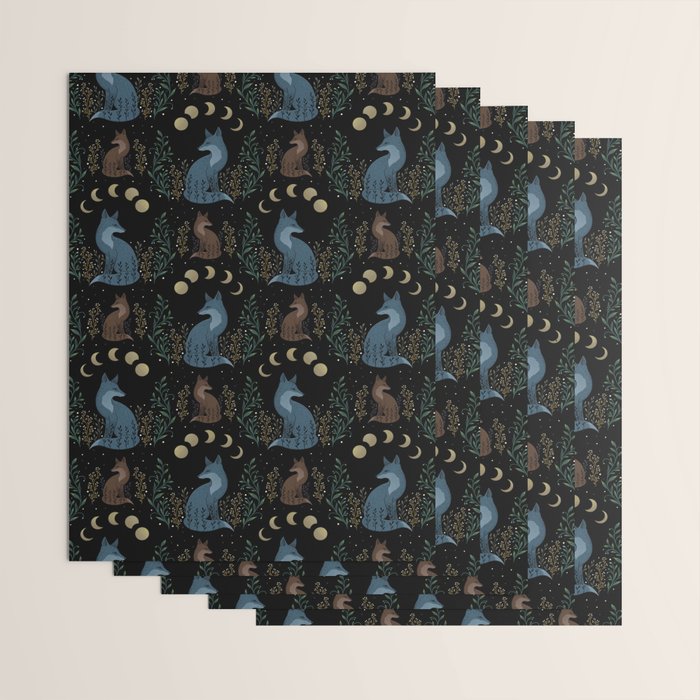 Fox on the Hill Wrapping Paper Gallery Image 3