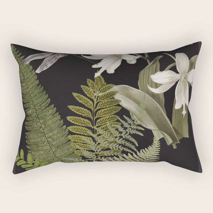Night Garden 2 Rectangular Pillow Gallery Image 2