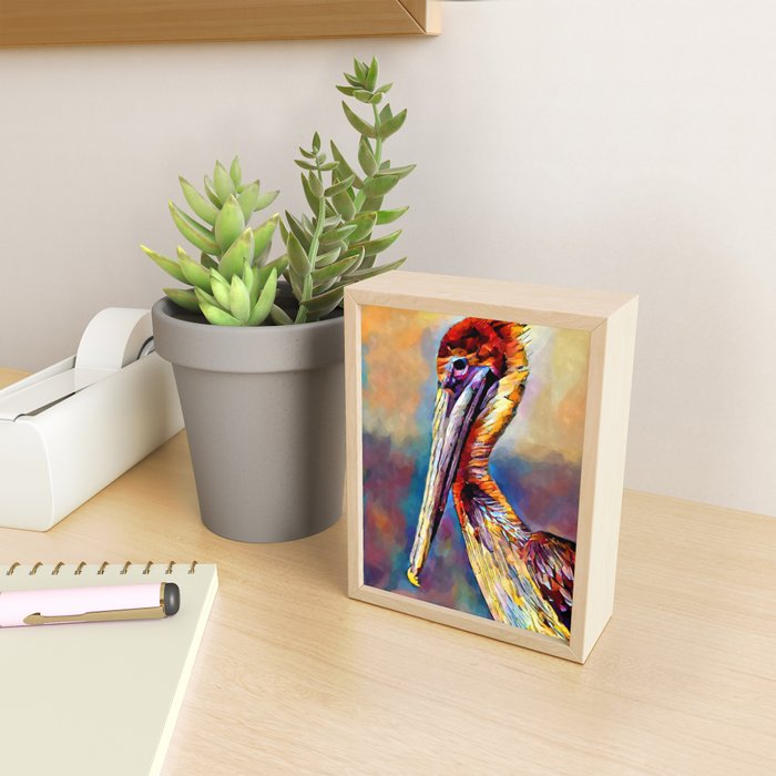 Pelican 3 Mini Art Print Gallery Image 2