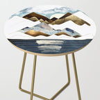 Minimal Abstract Mountains Side Table Gallery Image 2