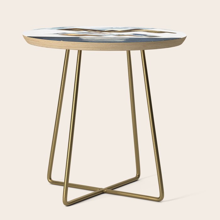 Minimal Abstract Mountains Side Table Gallery Image 1