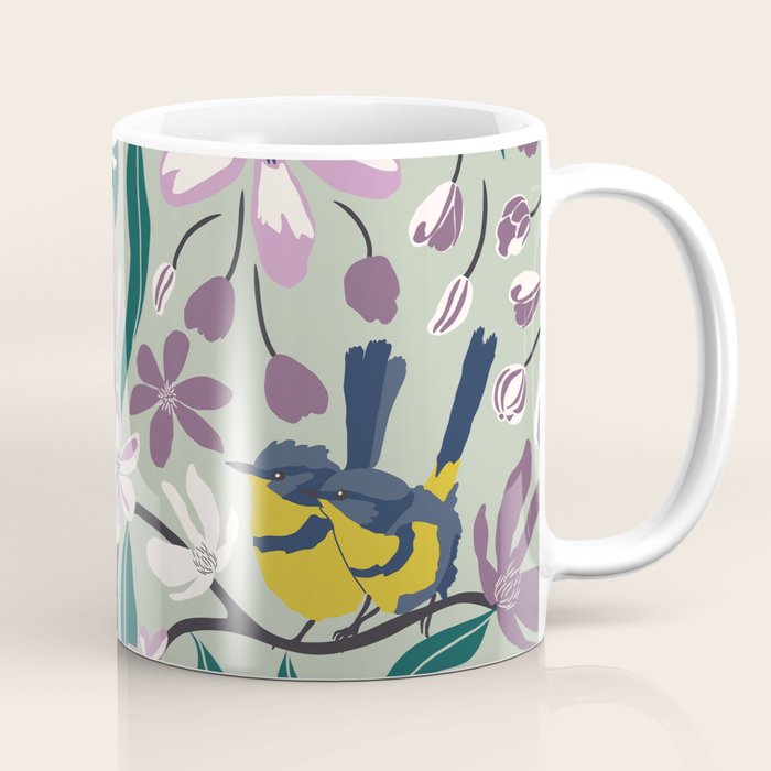 Spring Melody- Wrens Coffee Mug Gallery Image 1