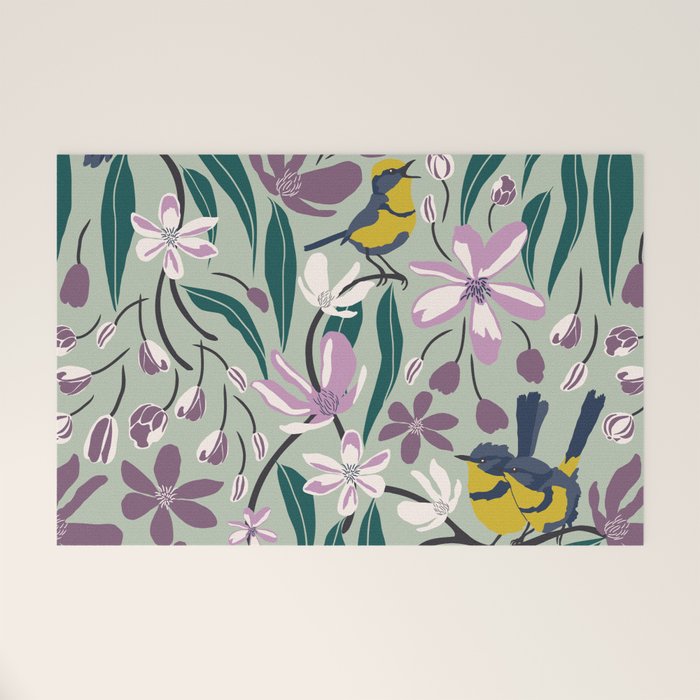 Spring Melody- Wrens Welcome Mat Gallery Image 1