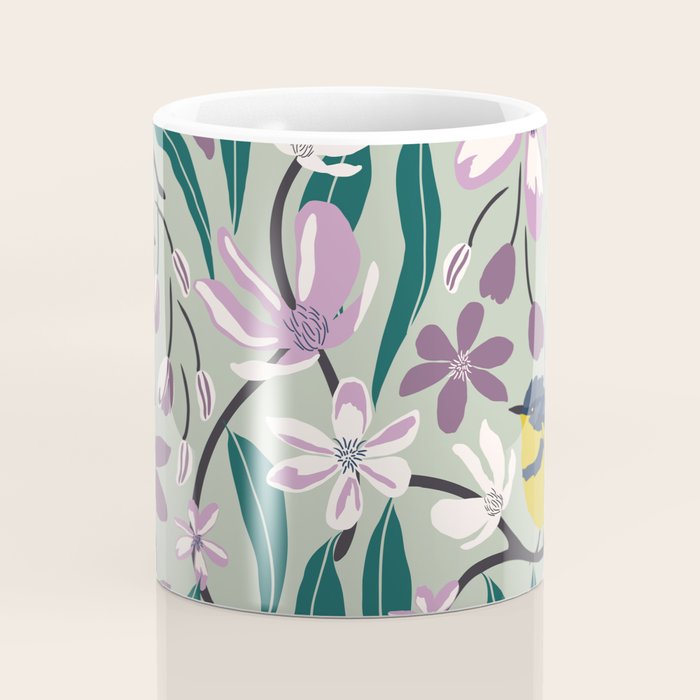 Spring Melody- Wrens Coffee Mug Gallery Image 4