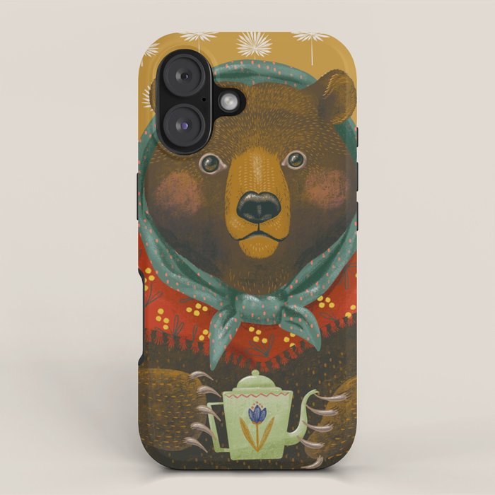 Teapot Babushka Bear iPhone Case Gallery Image 1