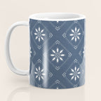 Scandinavian Classic Blue Squares Coffee Mug Gallery Image 3