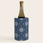 Scandinavian Classic Blue Squares Wine Chiller Gallery Image 1