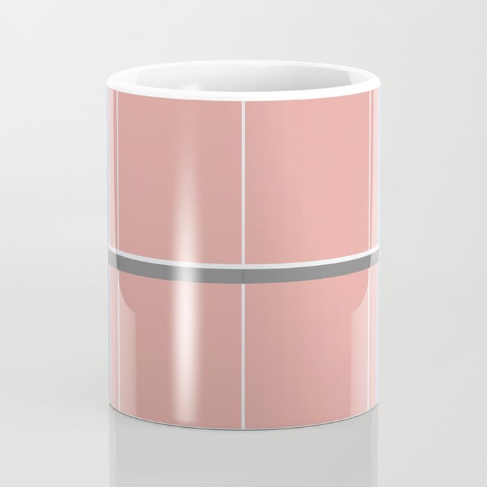 Playing Tennis | Pastel Colors Tennis Court  Coffee Mug Gallery Image 4