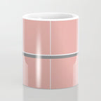 Playing Tennis | Pastel Colors Tennis Court  Coffee Mug Gallery Image 4