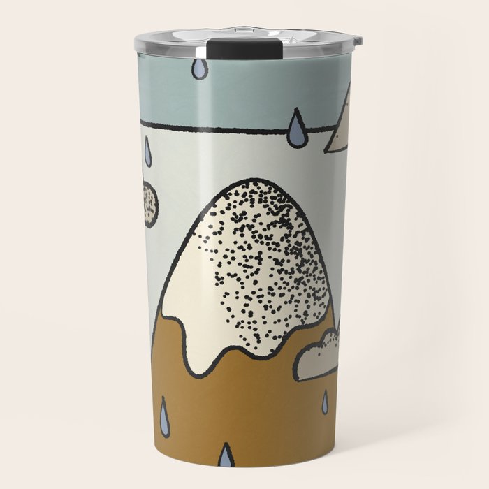 A Rainy Day in the Mountains Travel Mug Gallery Image 1