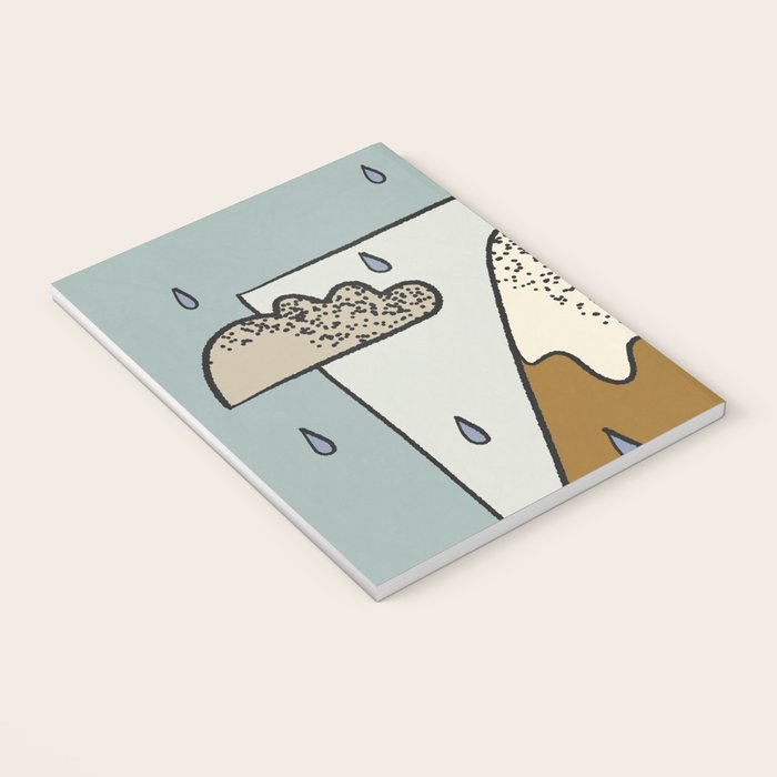 A Rainy Day in the Mountains Notebook Gallery Image 3