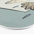 A Rainy Day in the Mountains Bath Mat Gallery Image 3