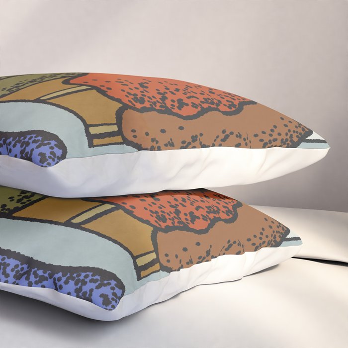 A Rainy Day in the Mountains Pillow Sham Gallery Image 3