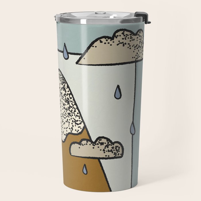 A Rainy Day in the Mountains Travel Mug Gallery Image 2