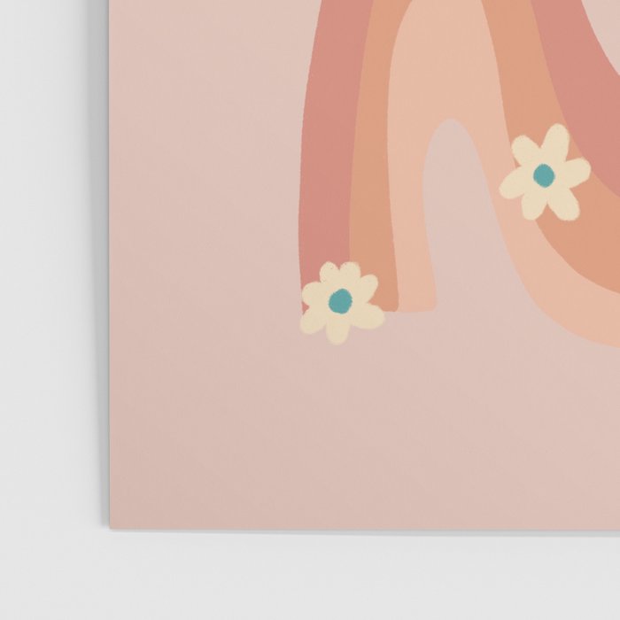 70s Retro Floral vibe Poster Gallery Image 3