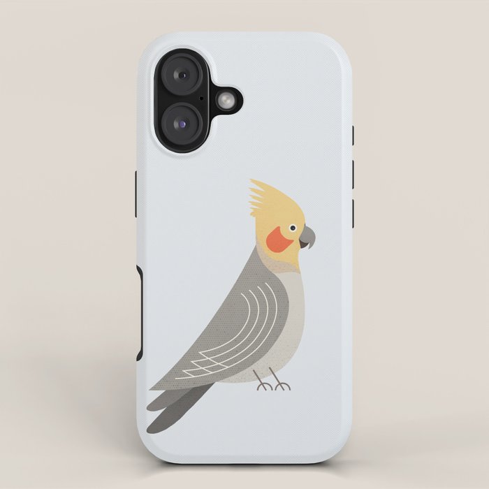 Whimsy Cockatiel iPhone Case Gallery Image 1