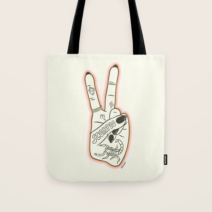 SCORPIO HAND Tote Bag Gallery Image 1