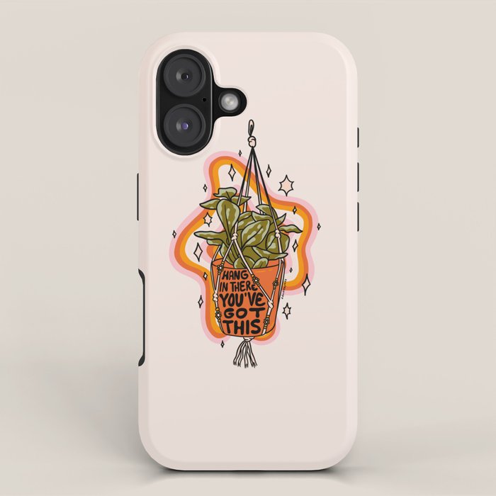 Hang In There iPhone Case Gallery Image 1