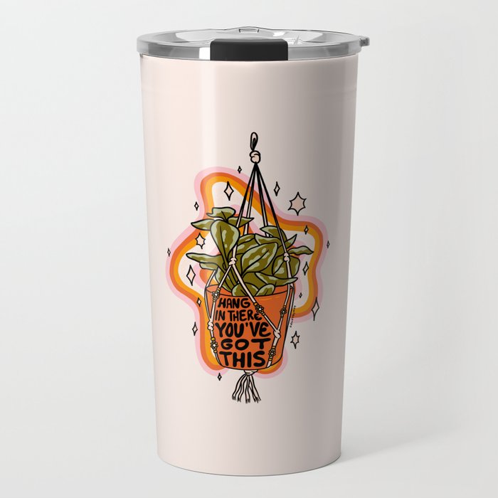 Hang In There Travel Mug Gallery Image 1