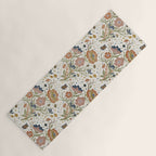 Boho Floral Galaxy Garden Yoga Mat Gallery Image 1