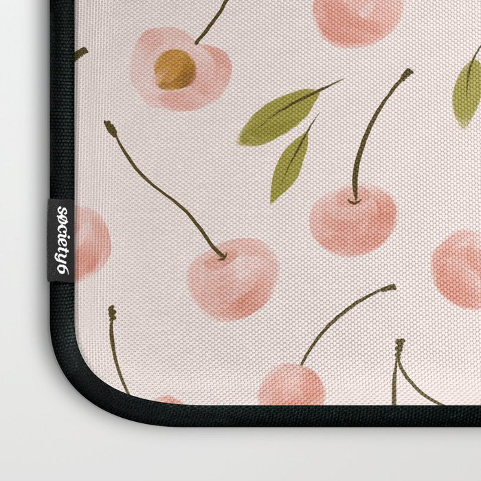 Pink cherry Laptop Sleeve Gallery Image 3