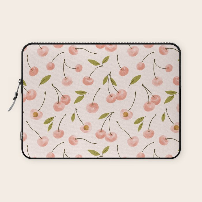 Pink cherry Laptop Sleeve Gallery Image 1