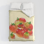 Tomato frog Duvet Cover Gallery Image 6