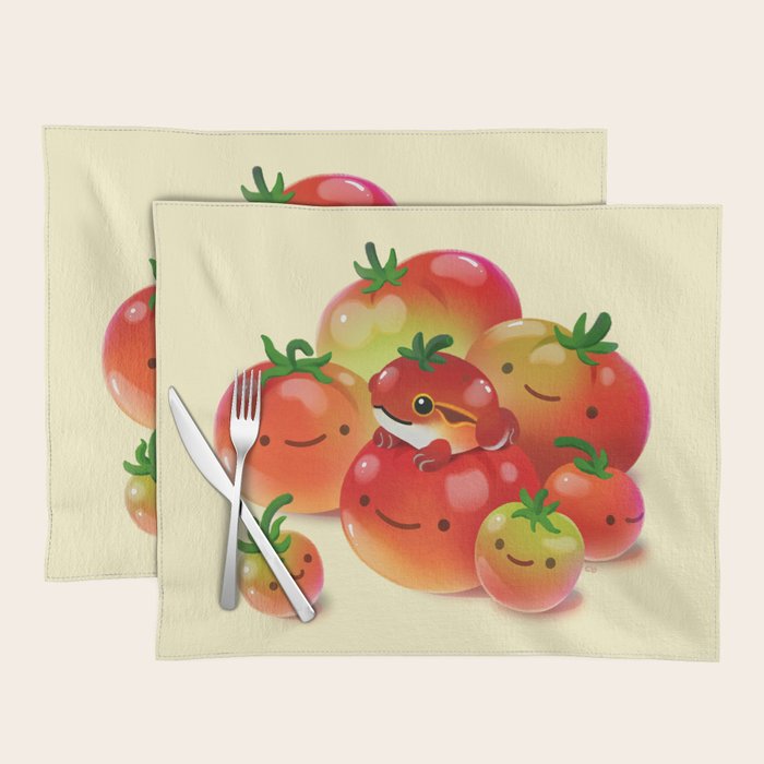 Tomato frog Placemat Gallery Image 1