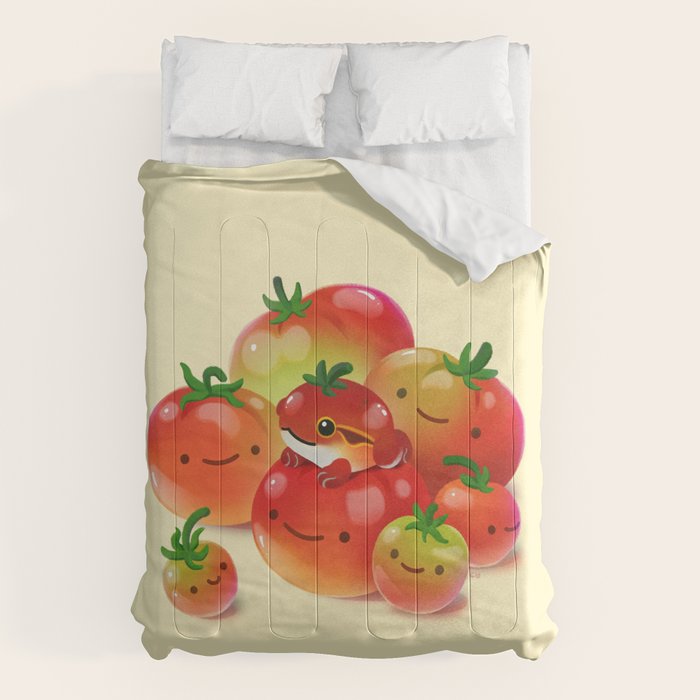 Tomato frog Comforter Gallery Image 1