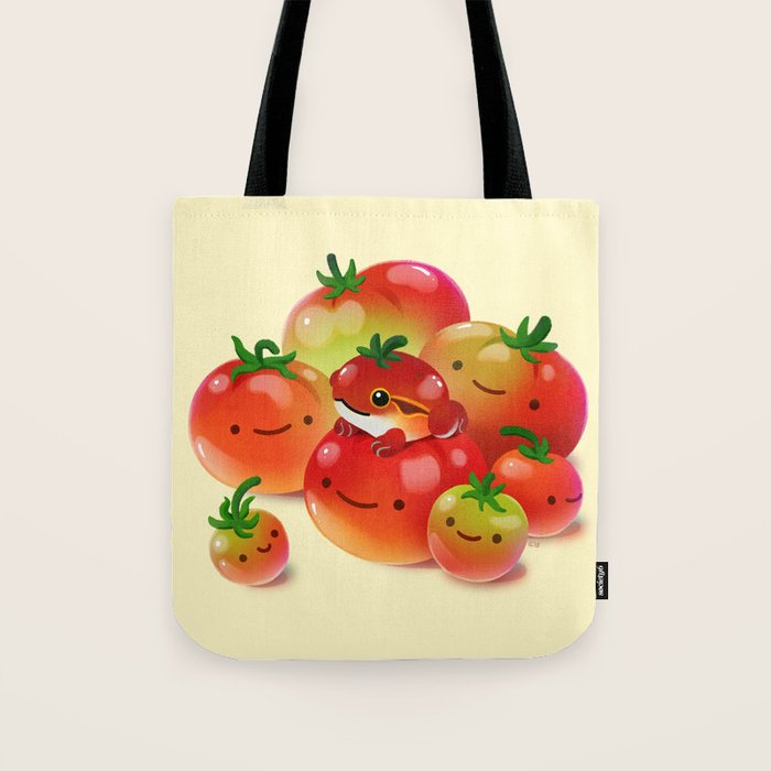 Tomato frog Tote Bag Gallery Image 1