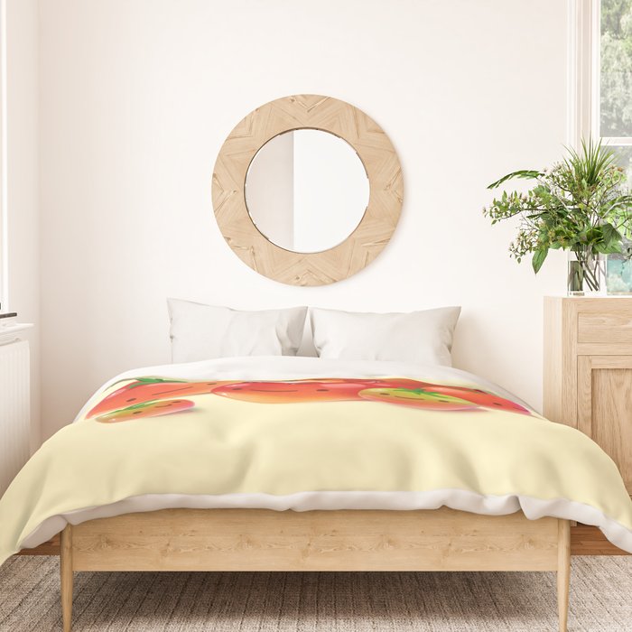 Tomato frog Duvet Cover Gallery Image 3