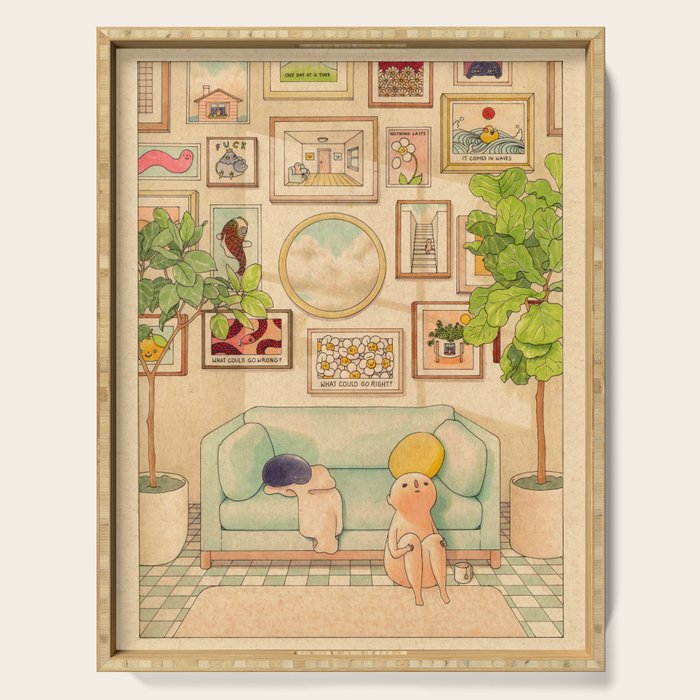 Gallery Wall Serving Tray Gallery Image 1