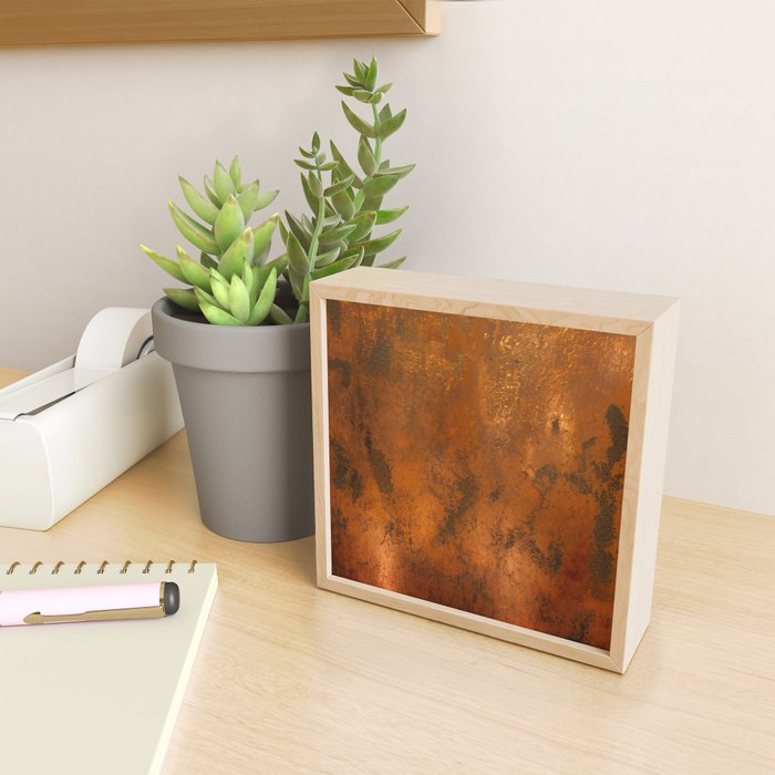 Aesthetic Rust Copper Japandi Art Mini Art Print Gallery Image 2