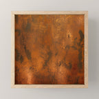 Aesthetic Rust Copper Japandi Art Mini Art Print Gallery Image 1