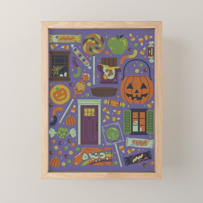 Trick or Treat Mini Art Print Gallery Image 1