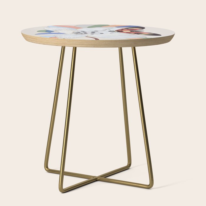 Magnolia flower and insect Side Table Gallery Image 1