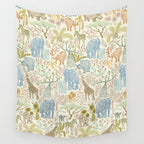 Wildlife Safari Wall Tapestry Gallery Image 4