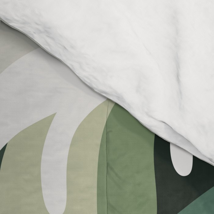 Cat and Plant 11 Comforter Gallery Image 4