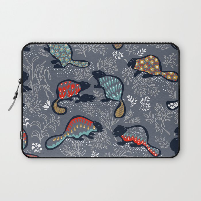Beaver is back at dawn - Comeback Species Laptop Sleeve Gallery Image 1