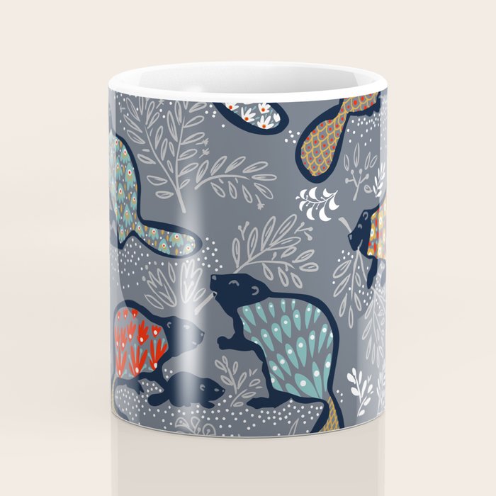 Beaver is back at dawn - Comeback Species Coffee Mug Gallery Image 4