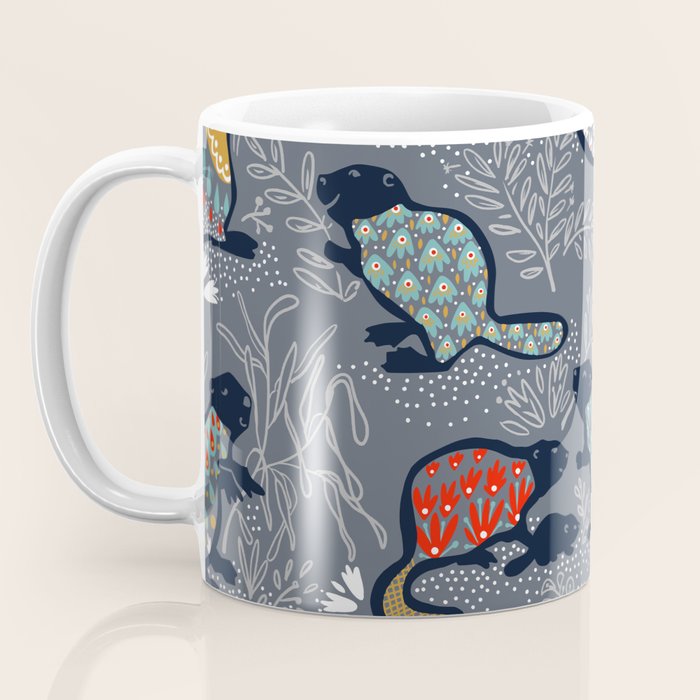 Beaver is back at dawn - Comeback Species Coffee Mug Gallery Image 3